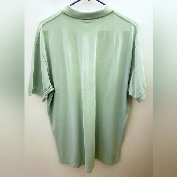 Polo by Ralph Lauren Vintage 2-button Lime green polo shirt - Picture 2 of 5